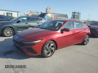2024 Hyundai Elantra SEL z VIN KMHLS4DG8RU721268, wystawiony jako Copart lot #52630355 z przebiegiem 19 316 mil mil oraz Szkoda całkowita • Salvage title. Historia ofert i sprzedaży dostępna na DreamBid. Obrazek 1.