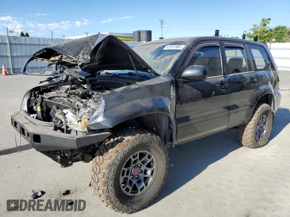 2005 Lexus GX 470 with VIN JTJBT20X650068722, listed as a Copart auction lot 62931984 with 247,819 mi miles and Salvage Title. Bid and sale history available at carsss.com. Image 1.