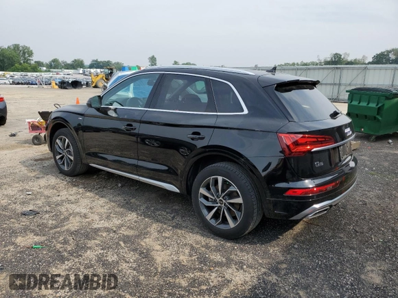 2024 Audi Q5 S line Premium Plus z VIN WA1EAAFYXR2015624, wystawiony jako Copart lot #59953855 z przebiegiem 14 627 mil mil oraz Szkoda całkowita • Salvage title. Historia ofert i sprzedaży dostępna na DreamBid. Obrazek 2.