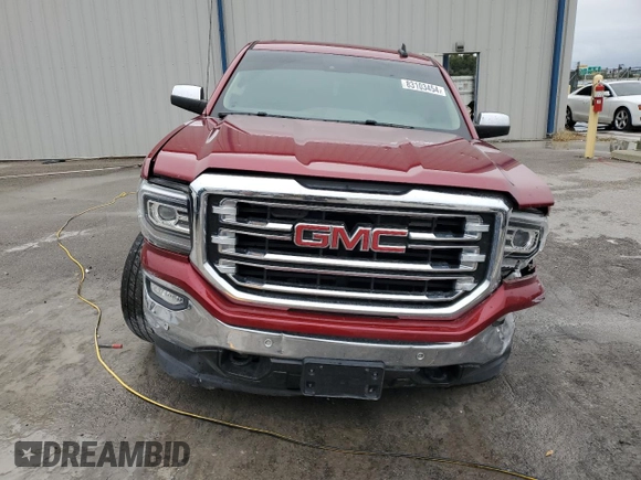 2018 GMC Sierra 1500 SLT z VIN 3GTU2NEC7JG198150, wystawiony jako Copart lot #83103454 z przebiegiem 84 450 mil mil oraz Nie do naprawy • Non repairable. Historia ofert i sprzedaży dostępna na DreamBid. Obrazek 5.