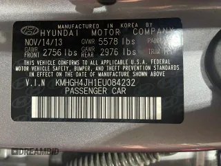 2014 Hyundai Equus Ultimate z VIN KMHGH4JH1EU084232, wystawiony jako Copart lot #48601185 z przebiegiem 145 219 mil mil oraz Szkoda całkowita • Salvage title. Historia ofert i sprzedaży dostępna na DreamBid. Obrazek 10.