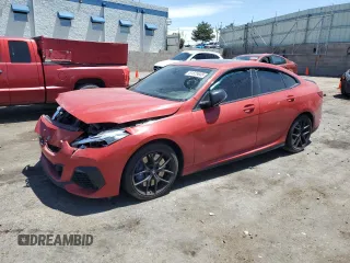 2021 BMW 2 Series M235i xDrive with VIN WBA13AL08M7G96195, listed as a Copart auction lot 61825605 with 72,743 mi miles and Salvage title. Bid and sale history available at DreamBid. Image 1.