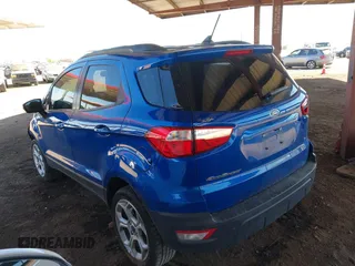 2021 Ford EcoSport SE with VIN MAJ3S2GE4MC445646, listed as a IAAI auction lot 41841253 with 38,644 mi miles and . Bid and sale history available at carsss.com. Image 3.