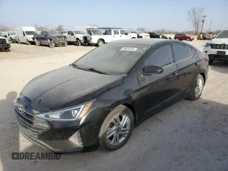 2020 Hyundai Elantra SEL with VIN 5NPD84LF8LH578890, listed as a Copart auction lot 46658295 with 84,213 mi miles and Salvage title. Bid and sale history available at DreamBid. Image 1.