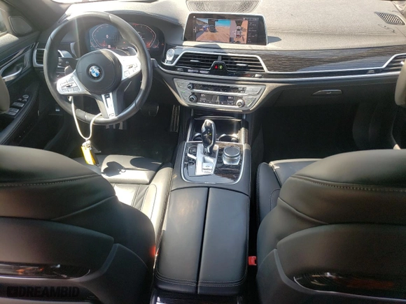 2020 BMW 7 Series 740i xDrive with VIN WBA7T4C03LGF97150, listed as a Copart auction lot 65481534 with 49,705 mi miles and Salvage Title. Bid and sale history available at carsss.com. Image 8.