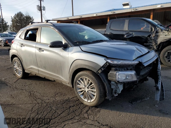2020 Hyundai Kona SEL with VIN KM8K2CAA5LU534115, listed as a Copart auction lot 46284365 with 46,018 mi miles and Salvage Title. Bid and sale history available at carsss.com. Image 4.