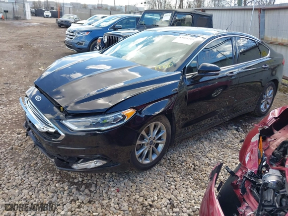 2017 Ford Fusion SE with VIN 3FA6P0HD0HR341199, listed as a IAAI auction lot 41865322 with 156,287 mi miles. Bid and sale history available at carsss.com. Image 17.
