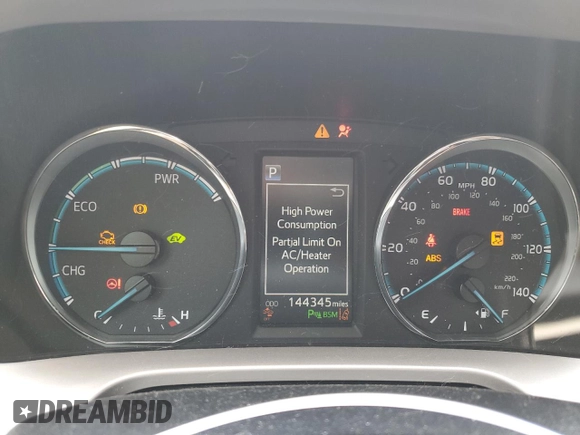2016 Toyota RAV4 Limited with VIN JTMDJREV9GD027207, listed as a Copart auction lot 60350255 with 144,345 mi miles and Salvage title. Bid and sale history available at DreamBid. Image 9.