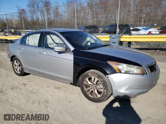 2009 Honda Accord LX-P with VIN 1HGCP26499A191814, listed as a Copart auction lot 50348815 with 133,599 mi miles and Salvage Title. Bid and sale history available at DreamBid. Image 4.