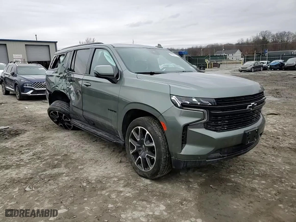 2024 Chevrolet Tahoe RST with VIN 1GNSKRKD1RR276257, listed as a Copart auction lot 43031155 with 7,802 mi miles and Salvage Title. Bid and sale history available at carsss.com. Image 14.