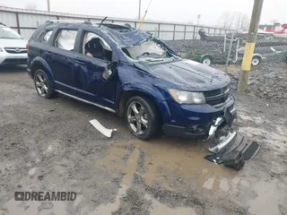2018 Dodge Journey Crossroad z VIN 3C4PDCGB4JT187310, wystawiony jako IAAI lot #41187019 z przebiegiem 188 216 mil mil oraz . Historia ofert i sprzedaży dostępna na DreamBid. Obrazek 1.