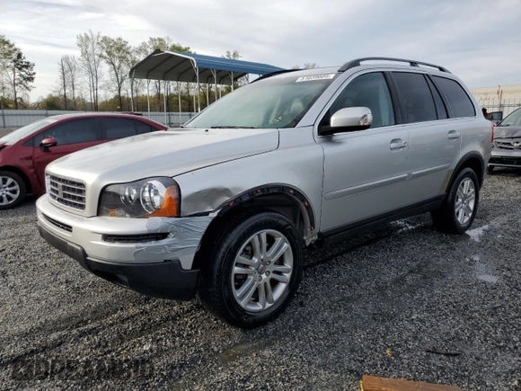 2010 Volvo XC90 I6 with VIN YV4982CY7A1534036, listed as a Copart auction lot 51039605 with 208,035 mi miles and Salvage Title. Bid and sale history available at carsss.com. Image 1.