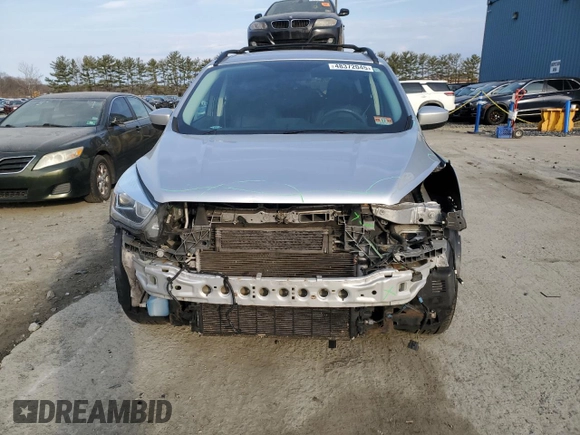 2018 Ford Escape SEL with VIN 1FMCU9HDXJUA88106, listed as a Copart auction lot 48372045 with 0 mi miles and Salvage Title. Bid and sale history available at carsss.com. Image 5.