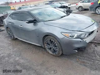 2018 Nissan Maxima SV with VIN 1N4AA6AP4JC387240, listed as a IAAI auction lot 41434629 with NaN miles. Bid and sale history available at carsss.com. Image 1.