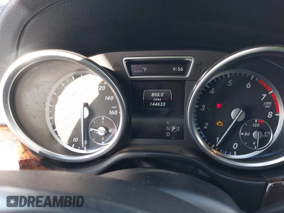 2015 Mercedes-Benz M 400 with VIN 4JGDA5GB8FA560446, listed as a IAAI auction lot 41783953 with 144,633 mi miles and . Bid and sale history available at DreamBid. Image 7.