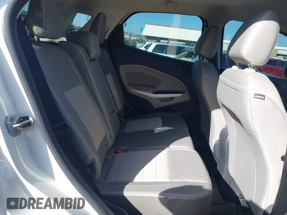 2020 Ford EcoSport S with VIN MAJ3S2FE3LC333582, listed as a IAAI auction lot 41757495 with 67,948 mi miles and . Bid and sale history available at DreamBid. Image 8.