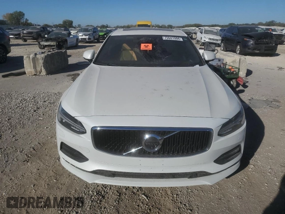 2017 Volvo S90 Momentum with VIN YV1A22MK5H1005636, listed as a Copart auction lot 75541594 with 100,405 mi miles and Salvage Title. Bid and sale history available at DreamBid. Image 5.