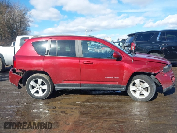 2017 Jeep Compass High Altitude with VIN 1C4NJDEB4HD127679, listed as a IAAI auction lot 41534669 with 208,949 mi miles and . Bid and sale history available at DreamBid. Image 13.