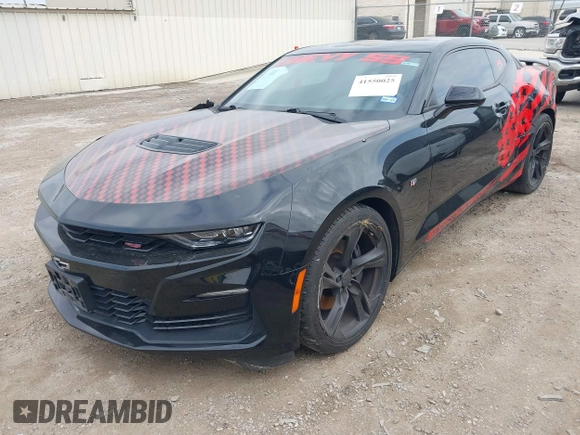 2019 Chevrolet Camaro 1SS z VIN 1G1FE1R73K0141237, wystawiony jako IAAI lot #41550025 z przebiegiem 35 477 mil mil oraz . Historia ofert i sprzedaży dostępna na DreamBid. Obrazek 2.