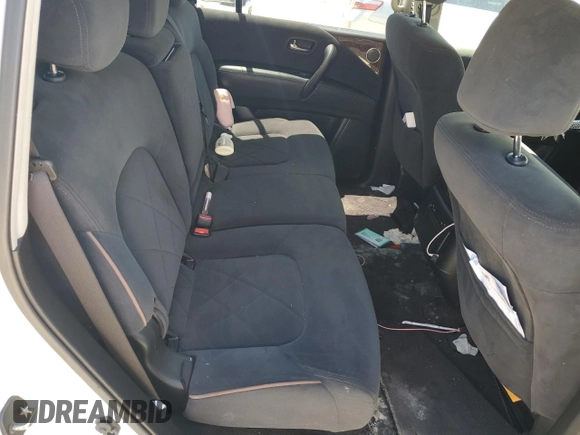 2020 Nissan Armada SL with VIN JN8AY2NDXLX016355, listed as a Copart auction lot 58018284 with 122,370 mi miles and Salvage Title. Bid and sale history available at carsss.com. Image 11.
