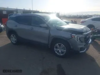 2024 GMC Terrain SLE with VIN 3GKALMEGXRL291989, listed as a IAAI auction lot 41949259 with 16,307 mi miles. Bid and sale history available at carsss.com. Image 1.