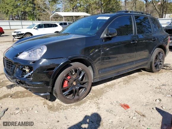 2009 Porsche Cayenne GTS with VIN WP1AD29P89LA60123, listed as a Copart auction lot 50566255 with 143,394 mi miles and Salvage Title. Bid and sale history available at carsss.com. Image 1.