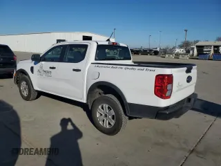 2024 Ford Ranger XL with VIN 1FTER4BH1RLE10064, listed as a Copart auction lot 89063485 with 35,197 mi miles and Salvage Title. Bid and sale history available at carsss.com. Image 2.
