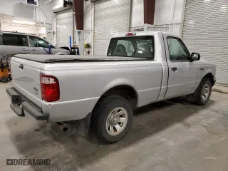 2002 Ford Ranger XL with VIN 1FTYR10D52PB24373, listed as a Copart auction lot 50908495 with 62,282 mi miles and Salvage Title. Bid and sale history available at carsss.com. Image 3.