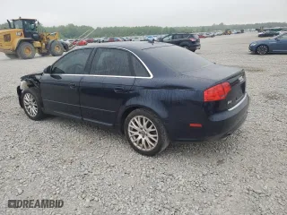 2008 Audi A4 2.0T with VIN WAUDF78E48A161849, listed as a Copart auction lot 54259165 with 87,452 mi miles and Clean Title. Bid and sale history available at carsss.com. Image 2.