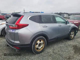 2018 Honda CR-V LX with VIN 2HKRW2H26JH10137, listed as a Copart auction lot 49596965 with 0 mi miles and Salvage Title. Bid and sale history available at carsss.com. Image 3.