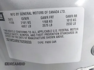 2007 Chevrolet Impala LT with VIN 2G1WC58RX79258939, listed as a IAAI auction lot 40932954 with 184,249 mi miles and . Bid and sale history available at DreamBid. Image 9.