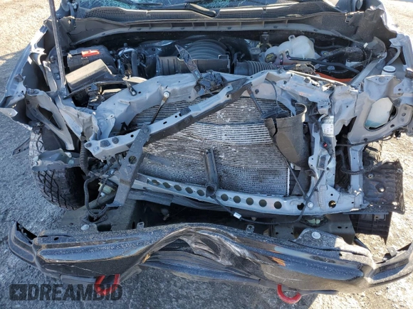 2024 Chevrolet Silverado 1500 Custom Trail Boss with VIN 3GCUDCED0RG322651, listed as a Copart auction lot 81002664 with 11,747 mi miles and Salvage Title. Bid and sale history available at carsss.com. Image 12.