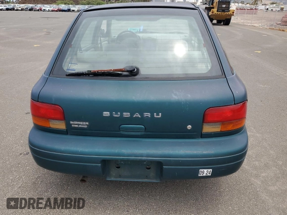 2001 Subaru Impreza L with VIN JF1GF43541H801891, listed as a Copart auction lot 65837184 with 137,222 mi miles and Clean title. Bid and sale history available at DreamBid. Image 6.