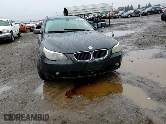2006 BMW 5 Series 530xi with VIN WBANN73536CN00682, listed as a Copart auction lot 85373094 with 152,183 mi miles and Salvage Title. Bid and sale history available at carsss.com. Image 12.