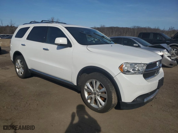 2013 Dodge Durango Crew with VIN 1C4SDJDT5DC540679, listed as a Copart auction lot 48605385 with 237,364 mi miles and Clean Title. Bid and sale history available at carsss.com. Image 4.