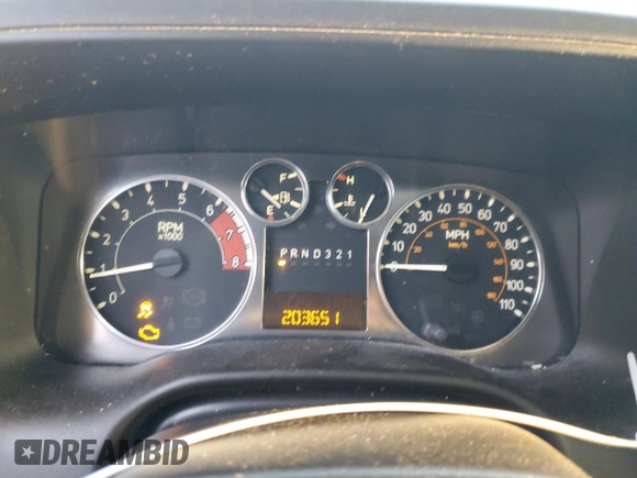 2006 Hummer H3 with VIN 5GTDN136168309973, listed as a Copart auction lot 86716294 with 203,651 mi miles and Clean Title. Bid and sale history available at DreamBid. Image 9.