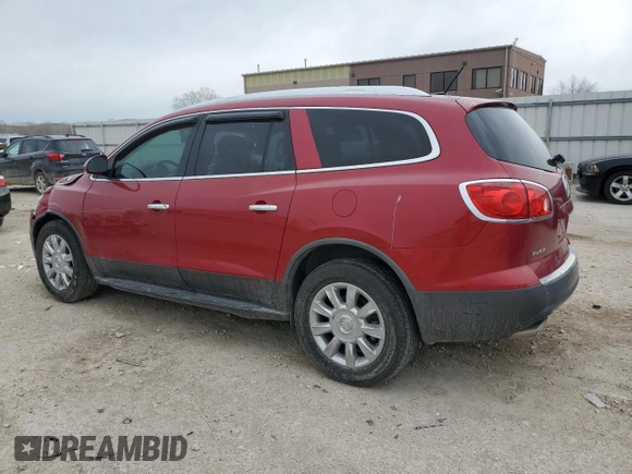 2012 Buick Enclave Leather with VIN 5GAKRCED0CJ175036, listed as a Copart auction lot 50135675 with 137,036 mi miles and Salvage Title. Bid and sale history available at carsss.com. Image 2.