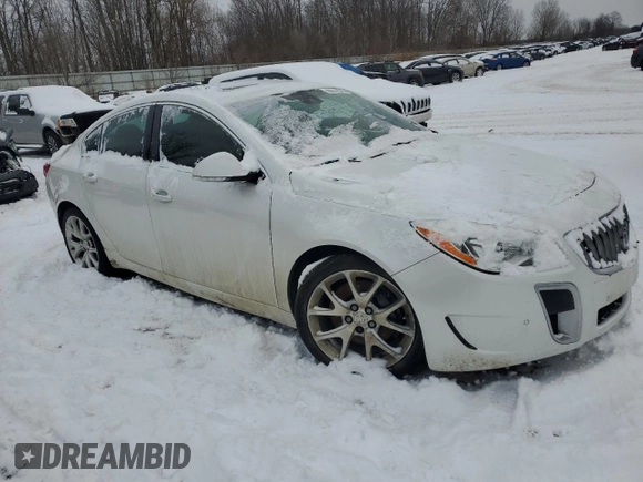 2016 Buick Regal GS with VIN 2G4GV5GXXG9174895, listed as a Copart auction lot 88319515 with 127,815 mi miles and Clean Title. Bid and sale history available at DreamBid. Image 4.