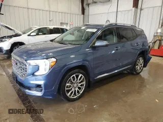 2024 GMC Terrain Denali with VIN 3GKALXEG2RL118985, listed as a Copart auction lot 50734035 with 23,809 mi miles and Salvage Title. Bid and sale history available at carsss.com. Image 1.