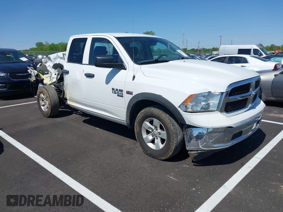 2020 Ram 1500 Tradesman with VIN 1C6RR6FT1LS147994, listed as a IAAI auction lot 41991691 with 62,608 mi miles and . Bid and sale history available at DreamBid. Image 1.
