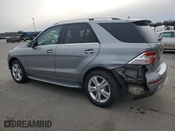2013 Mercedes-Benz M 350 with VIN 4JGDA2EBXDA200710, listed as a Copart auction lot 45701515 with 132,945 mi miles and Salvage Title. Bid and sale history available at carsss.com. Image 2.