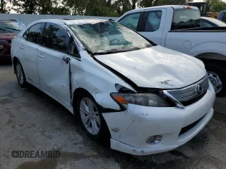 2010 Lexus HS 250h with VIN JTHBB1BAXA2010196, listed as a Copart auction lot 69026554 with 189,892 mi miles and Salvage Title. Bid and sale history available at DreamBid. Image 4.