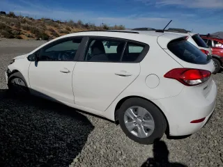 2018 Kia Forte LX with VIN KNAFK5A88J5772981, listed as a Copart auction lot 76985474 with 93,199 mi miles and Salvage Title. Bid and sale history available at carsss.com. Image 2.