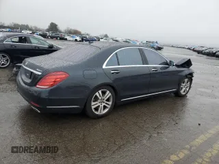 2017 Mercedes-Benz S 550 with VIN WDDUG8FB3HA327735, listed as a Copart auction lot 50330205 with 74,354 mi miles and Salvage Title. Bid and sale history available at carsss.com. Image 3.