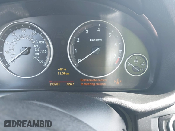 2011 BMW X3 35i with VIN 5UXWX7C56BLT78605, listed as a IAAI auction lot 41970898 with 133,781 mi miles and . Bid and sale history available at DreamBid. Image 7.