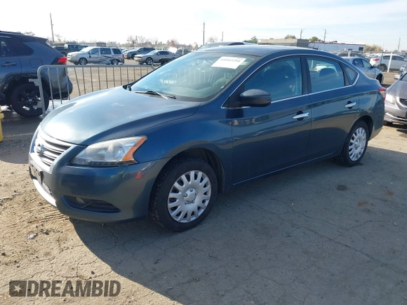 2014 Nissan Sentra S with VIN 1N4AB7AP1EN851159, listed as a IAAI auction lot 41042294 with 274,346 mi miles and . Bid and sale history available at DreamBid. Image 2.