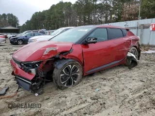 2024 Kia EV6 GT-Line with VIN KNDC44LA5R5169413, listed as a Copart auction lot 86219244 with 9,753 mi miles and Salvage Title. Bid and sale history available at carsss.com. Image 1.