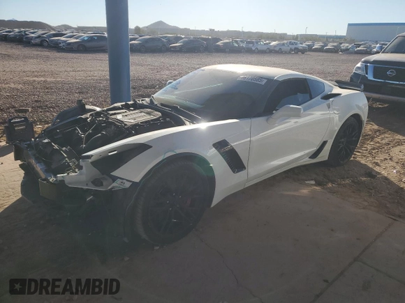 2016 Chevrolet Corvette Z06 3LZ with VIN 1G1YT2D62G5610461, listed as a Copart auction lot 88170585 with 25,781 mi miles and Salvage Title. Bid and sale history available at carsss.com. Image 1.
