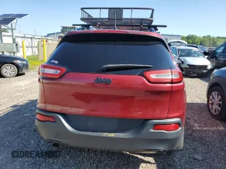 2017 Jeep Cherokee Sport with VIN 1C4PJLAB4HW535371, listed as a Copart auction lot 62265295 with 209,961 mi miles and Salvage title. Bid and sale history available at DreamBid. Image 6.
