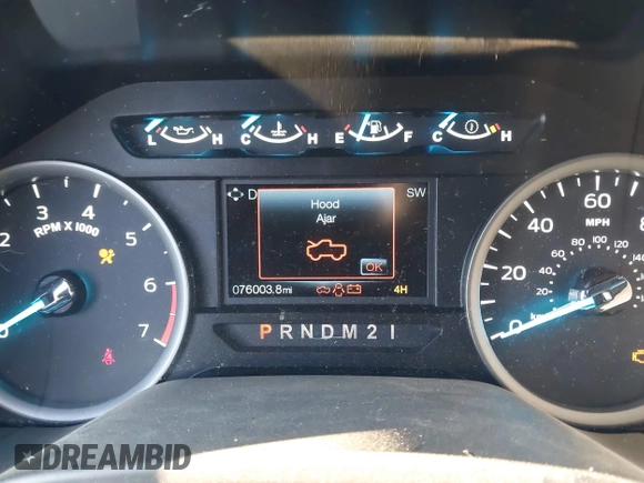2019 Ford F-250 XL with VIN 1FT7W2B64KEC00573, listed as a IAAI auction lot 41360235 with 76,003 mi miles and . Bid and sale history available at DreamBid. Image 15.